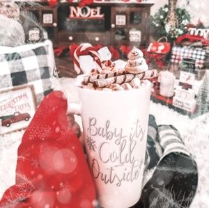 Baby It's Cold Outside Christmas Mug
